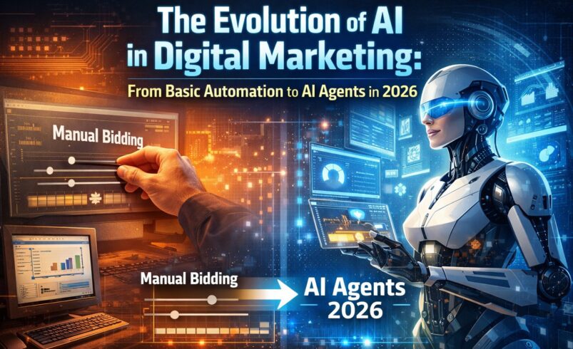 The Evolution of AI in Digital Marketing: From Basic Automation to AI Agents in 2026